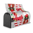 thumbnail image 3 of Fuzoiu Christmas Gnome With Love Print Decorative Waterproof Mailbox Cover,Welcome Magnetic Mailbox Cover, Post Letter Box Wrap Cover for Outdoor Decor -21x18 in, 3 of 8