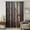 Brown, variant on Black Brown Plank Sheer Curtains 54 Inches Long, Vintage Chic Wooden Grain Light Filering Curtains, Breathable Simi Curtain Privacy Drapes for Kitchen Bathroom Nursery Small Window Treatment