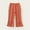 Orange, variant on Krdevn Girls' Knitted Stripe Pants with Bow Details and Flared Pants,2-3 Years