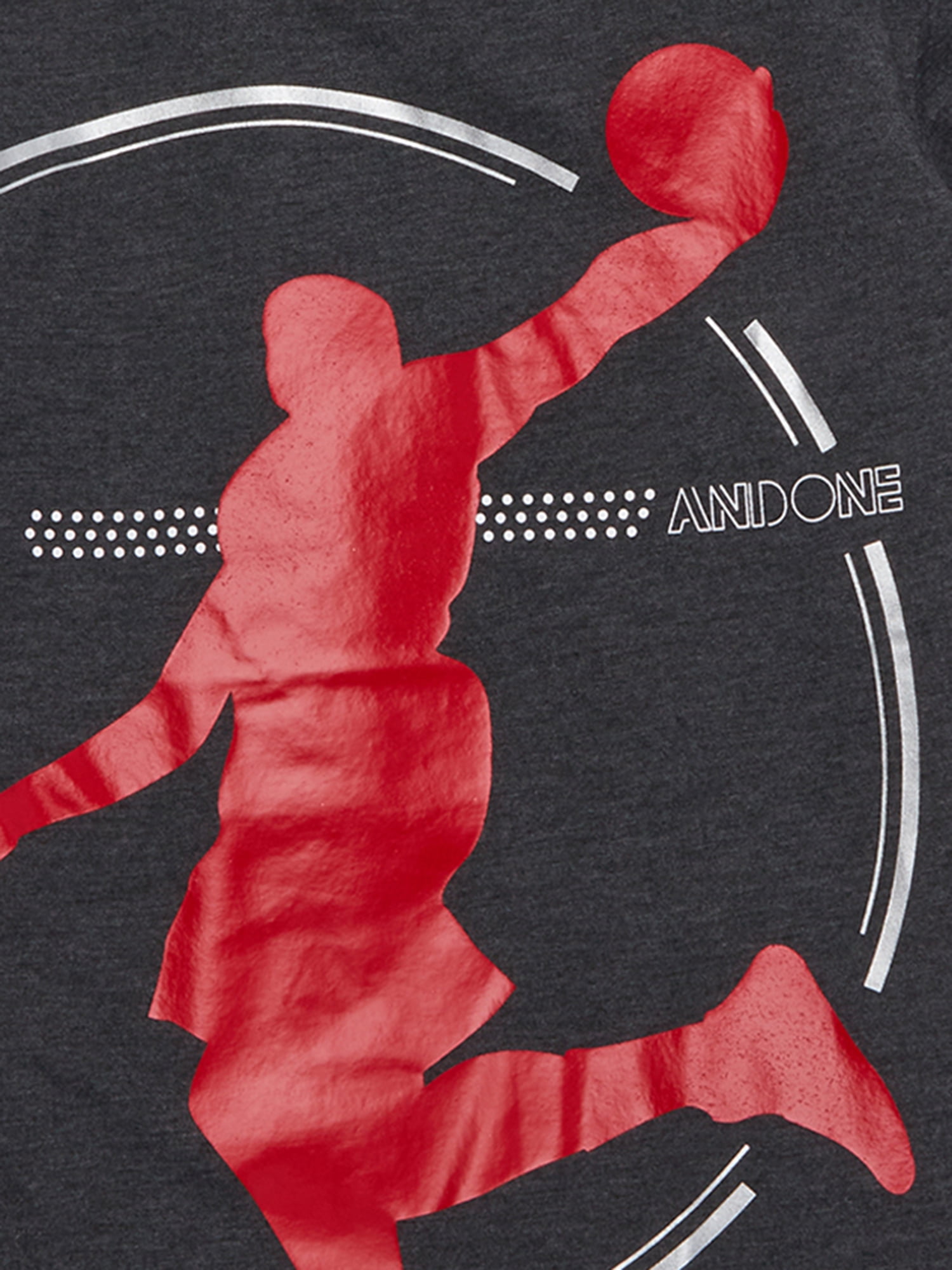 AND1 Graphic Game Changer Basketball T-Shirt, Little Boys & Big Boys