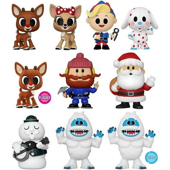FUNKO MINI VINYL FIGURES: Rudolph the Red-Nosed Reindeer, One Mini Vinyl Figure (Styles May Vary)