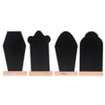 thumbnail image 2 of KAKOWELY Coffin Shaped Signs Wood 4Pcs 5.7X3.1X0.7In For Craft Enthusiasts Easter Theme, 2 of 5
