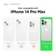 thumbnail image 2 of Funda de teléfono Elago compatible con iPhone 14 Pro Max Brown, 2 of 7
