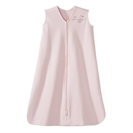 HALO SleepSack Wearable Blanket, 100% Cotton, Soft Pink, Extra