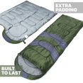 thumbnail image 3 of Saco de dormir MalLome Cold Weather para adultos y niños de 10 a 12 años, 3 of 9