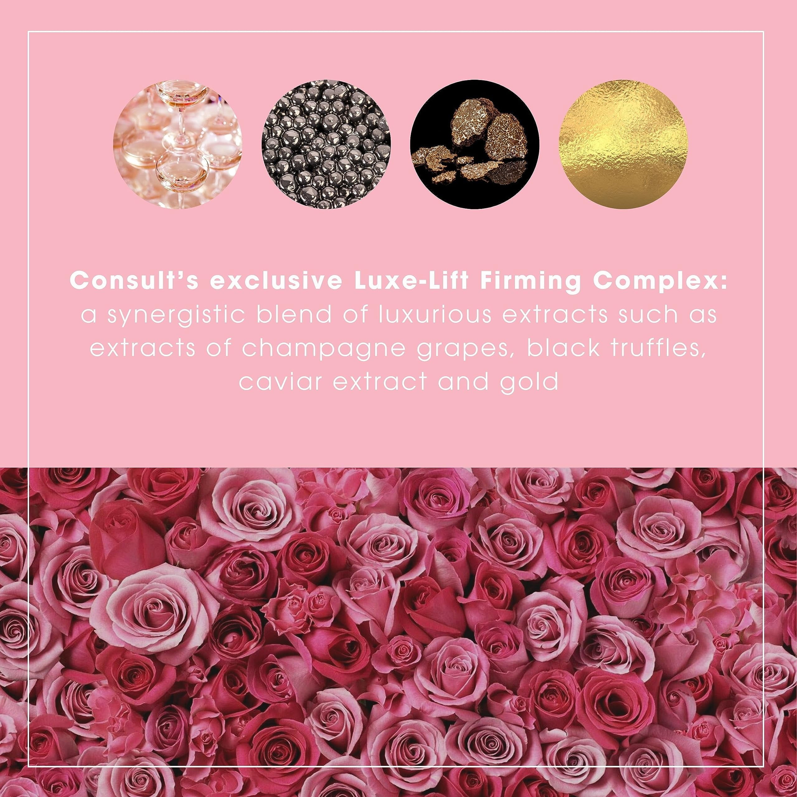 Consult Beaute Champagne Lift Firming Serum Concentrate, 2 Fl Oz