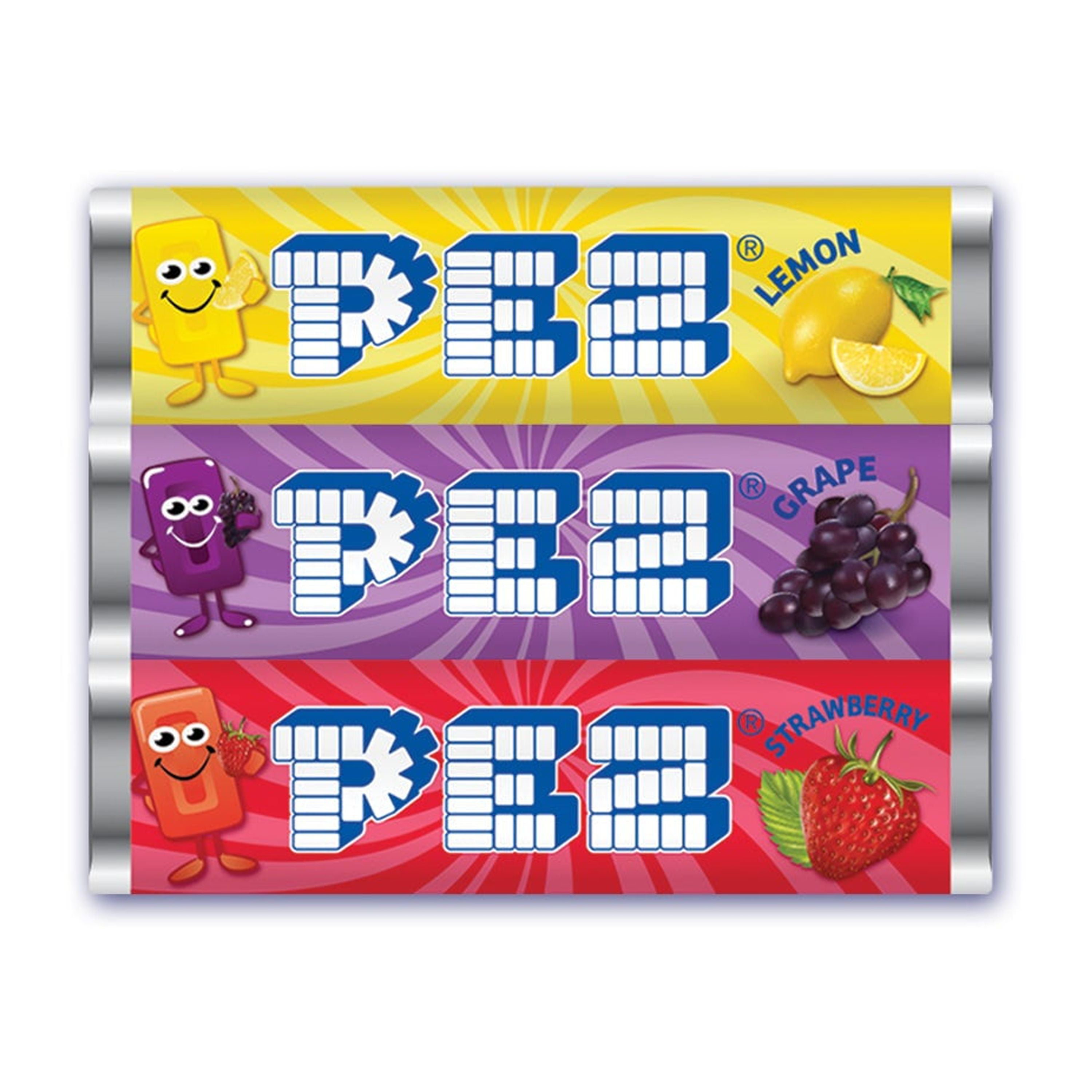 (2 pack) PEZ Candy Christmas Pikachu with Red Santa Hat, 1 Candy Dispenser Plus 3 Rolls Assorted Candy, 1 Count, 0.89oz