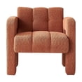 thumbnail image 2 of 31.10"W Boucle Accent Chair, Leisure Reading Chair with Solid Wood Frame, Comfy Club Chair with Soft Padded Seat for Living Room, Bedroom, Weight Capacity 250 LBS, 2 of 7