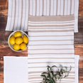 thumbnail image 3 of Cotton Waffle Weave Kitchen Towels, Tan, 3 Pack, 28 in x 16 in, 3 of 6