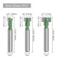 thumbnail image 1 of Brocas para enrutador de vástago de 6 mm, brocas para ranuras en T y brocas para ranuras en T, herramientas profesionales para cortar madera, 1 of 3