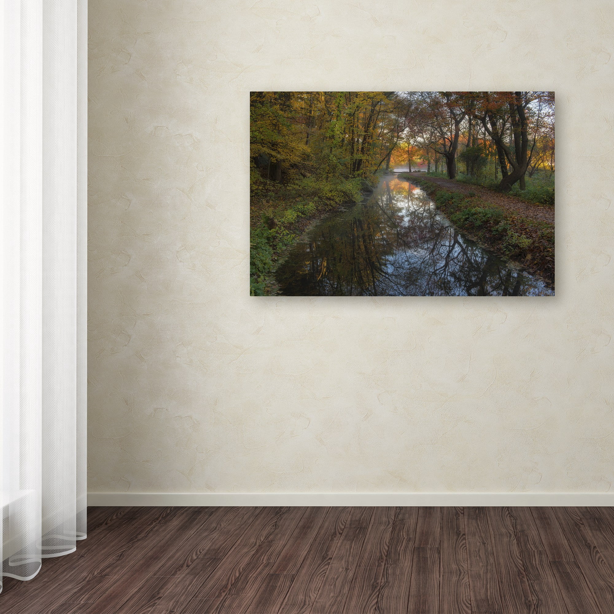 Trademark Fine Art 'Take me to the Pond' Canvas Art by Michael Blanchette Photography