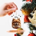 thumbnail image 2 of Personalized Pembroke Welsh Corgi Christmas Ornament 2025 Name Pembroke Welsh Corgi Ornament, Gift for Dog Dad Dog Mom, Pembroke Welsh Corgi Portrait Wearing Glasses Ornament Keepsake qiG8cF, 2 of 6