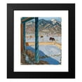 thumbnail image 2 of Akseli Gallen-Kallela 12x14 Black Modern Framed Museum Art Print Titled - Taos Home in Sunlight (1925), 2 of 5