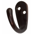 thumbnail image 2 of GlideRite 1-3/4 in. Classic Small Single Wall Coat Hooks, Oil Rubbed Bronze, Pack of 25, 2 of 3