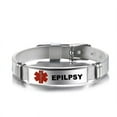 thumbnail image 1 of HLONK Adjustable Wristband Emergency Medical Bracelets Medical Alert IDs Bracelet, 1 of 21