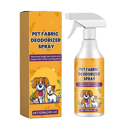 QARUN Natural Pet Deodorant Spray,Eliminate Dog Odor,Fresh Scent Air Freshener & Urine Smell Remover,Safe & Effective Odor Eliminator for Pets