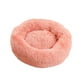 thumbnail image 4 of Cama nido de interior con forma de dona de peluche para cachorros, perros pequeños, medianos y grandes. rosa, 4 of 8
