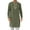 Army Green, variant on Miluxas Muslim Robe for Men Arab Long Sleeve Kaftan Islamic Arabic Abaya Thobe Ramadan Middle East Islamic Cloth Shirt Gown White