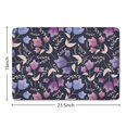 thumbnail image 5 of Pioneer Flower Floral Print Flannel Non Slip Door Rugs,Washable Door Mats Indoor,Decorative Door Mats,Dirt-Resistant and Absorbent Doormat for Entrance,Bedroom,Kitchen,Bathroom,23.5"x16", 5 of 5