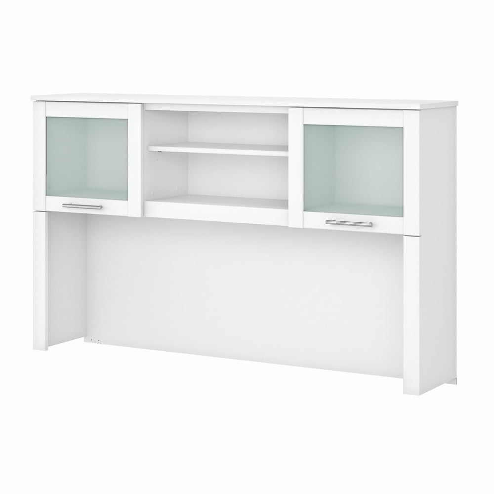 Bush Furniture Somerset 60W Desk Hutch in White