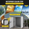 thumbnail image 1 of Kojooin Steel Electrical Box, IP66 Waterproof and Dustproof Hinged Enclosure with Lock and Mounting Plate, 1 of 7