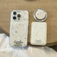 thumbnail image 3 of Funda de teléfono con soporte para ranura para tarjeta magnética Magsafe, funda protectora trasera para iPhone 16, 15, 14, 13, 12 Pro Max, 3 of 4