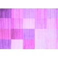 thumbnail image 1 of Ahgly Company Indoor Rectangle Checkered Purple Modern Area Rugs, 8' x 10', 1 of 4