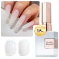 thumbnail image 1 of Esmalte en gel Double Rhythm Translucent Sheer, 15 ml, blanco lechoso, 1 of 9