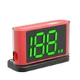thumbnail image 2 of New Car HUD Up Display Safe Driving Speedometer Universal USB HD Speed Display With Parking Phone Number Plug And Play, 2 of 6