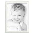 thumbnail image 2 of ArtToFrames 29" x 39" Majestic White Picture Frame, 29x39 inch Silver Wood Poster Frame (WOM-5198),  Pack, 2 of 7