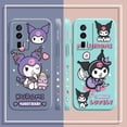 thumbnail image 4 of Case For Redmi K60E K50 K40S K40 K30 K20 10C 9 8A 8 10 Pro 4G 5G Colour Simple Liquid silicone Case Cartoon kuromi Cat, 4 of 5