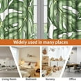 thumbnail image 6 of Lfeey Tropical Palm Leaves Blackout Curtains, Grommet Window Curtains for Living Room Bedroom, 42"x63" Inch, 2 Panels, 6 of 6