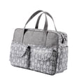 thumbnail image 4 of Bolso cambiador tipo tote, bolso cambiador portátil grande, mochila cambiador de viaje patrón de árboles, 4 of 9