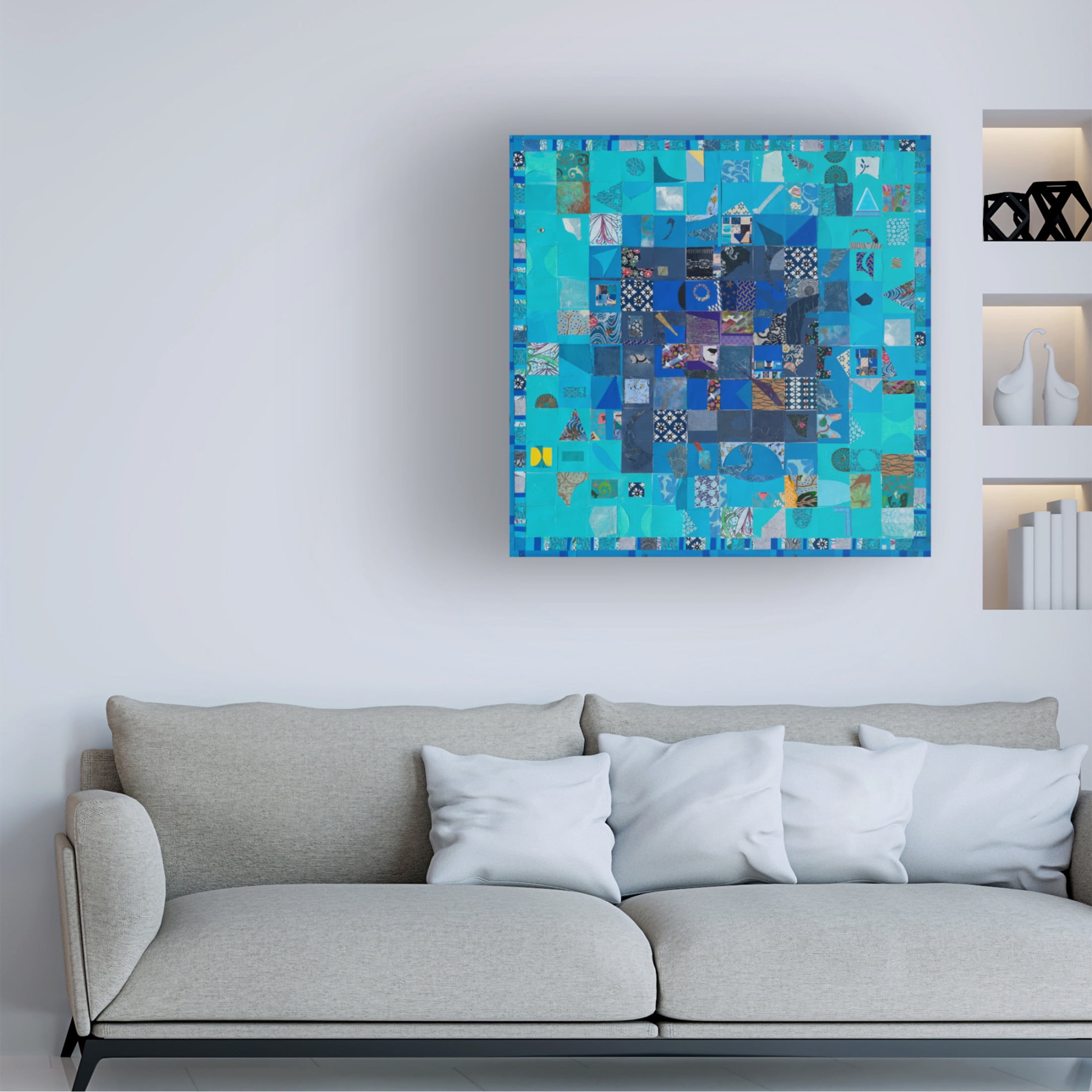 Trademark Fine Art Pamela Fingado Imaginarium Aquarium Canvas Wall Art
