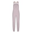 thumbnail image 4 of Rutainlusire Solid Color Overalls for Women Summer Casual Leggings Jumpsuit, 4 of 7
