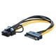 thumbnail image 5 of 10 piezas 15 pines 15 pines Sata macho a (6 + 2) 8 pines 8 pines Pcie hembra Cable convertidor de corriente, 5 of 5