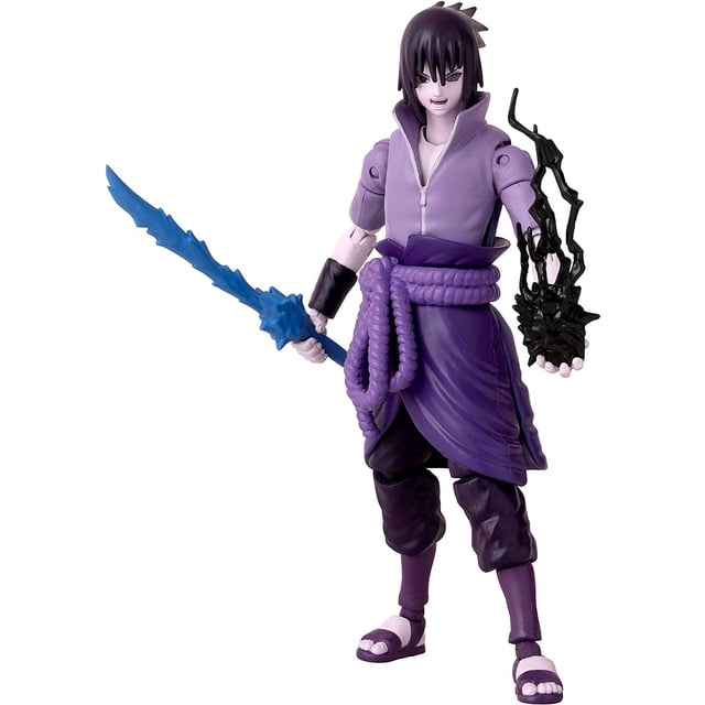 Figura de acción BANDAI Anime Heroes Uchiha Sasuke de 17 cm con Acc