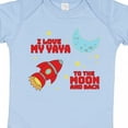 thumbnail image 4 of Inktastic I Love My Yaya to the Moon and Back Boys or Girls Baby Bodysuit, 4 of 5