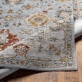 thumbnail image 4 of Surya Reina 79x79" Traditional Polyester Rug in Gray/Cream/Denim/Mustard/Olive, 4 of 6