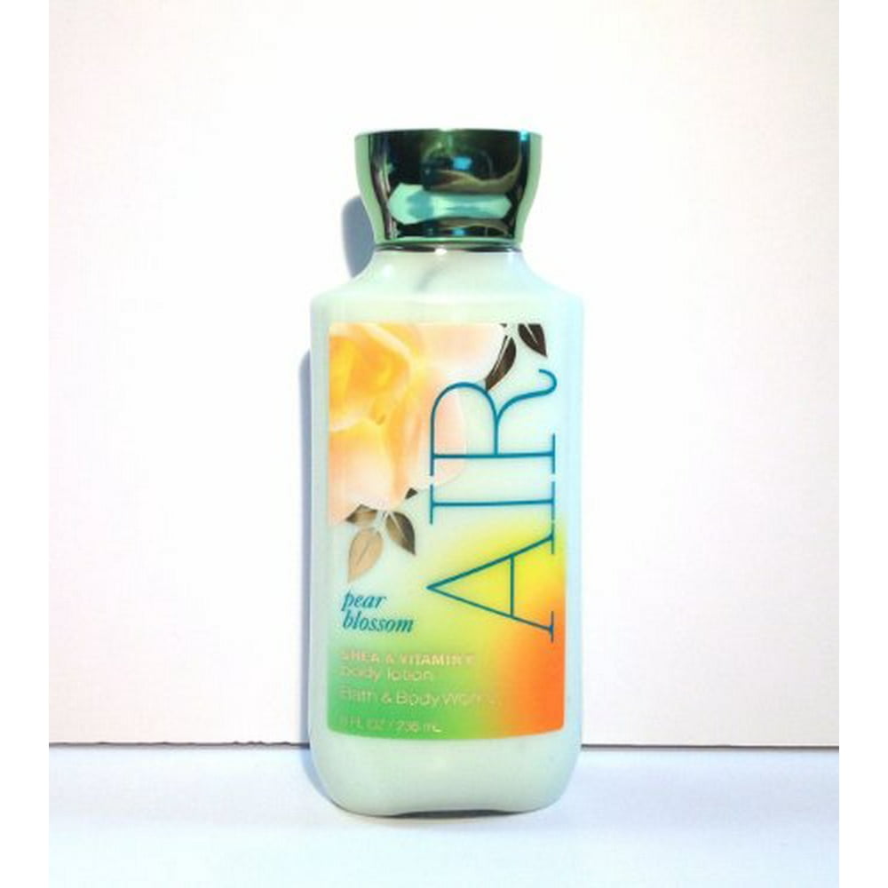 Bath and Body Works Pear Blossom Air Shea and Vitamin E Body Lotion 8