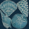 thumbnail image 2 of Zarris, Chariklia 26x26 White Modern Wood Framed Museum Art Print Titled - Marine Shells IV, 2 of 4
