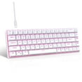 thumbnail image 2 of 68Keys Mechanical Keyboard Double Shot Two Color Injection with Backlits Option for PC Gamer USB C Small Gaming Keypad, 2 of 11
