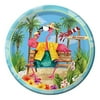 Flamingo Party 7 inch Cake/Dessert Plates (8 ct)