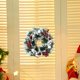 thumbnail image 3 of Corona navideña, para colgar, preciosas guirnaldas con bolas, decoración para interior y exterior, fantástica corona con lazo navideño, para puerta, ventana, decoración, 3 of 7