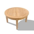 thumbnail image 2 of Somer 5 Pc Lounge Chair Set: 4 Lounge Chairs & 36" Round Coffee Table With Cushions in Sunbrela Fabric #5422 Canvas Antique Beige, 2 of 3