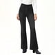 thumbnail image 4 of Pincandy Women's Solid Color Stretch Denim Leggings - 2 Pockets, Loose Wide Leg Fit, Perfect for Gym, Workout & Casual Wear, 4 of 7