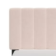 thumbnail image 5 of Reece Channel Stitched Upholstered Full Bed, Light Pink, by Hillsdale Living Essentials, 5 of 21