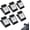 6PCS, variant on Solar Clip Light with Motion Sensor, Waterproof Clip on Solar Lights Outdoor for Fence, Deck & Garage, 3 Modes Wireless Security Lighting, Portable Clamp Solar Lights for Camping & Yard (1PCS)