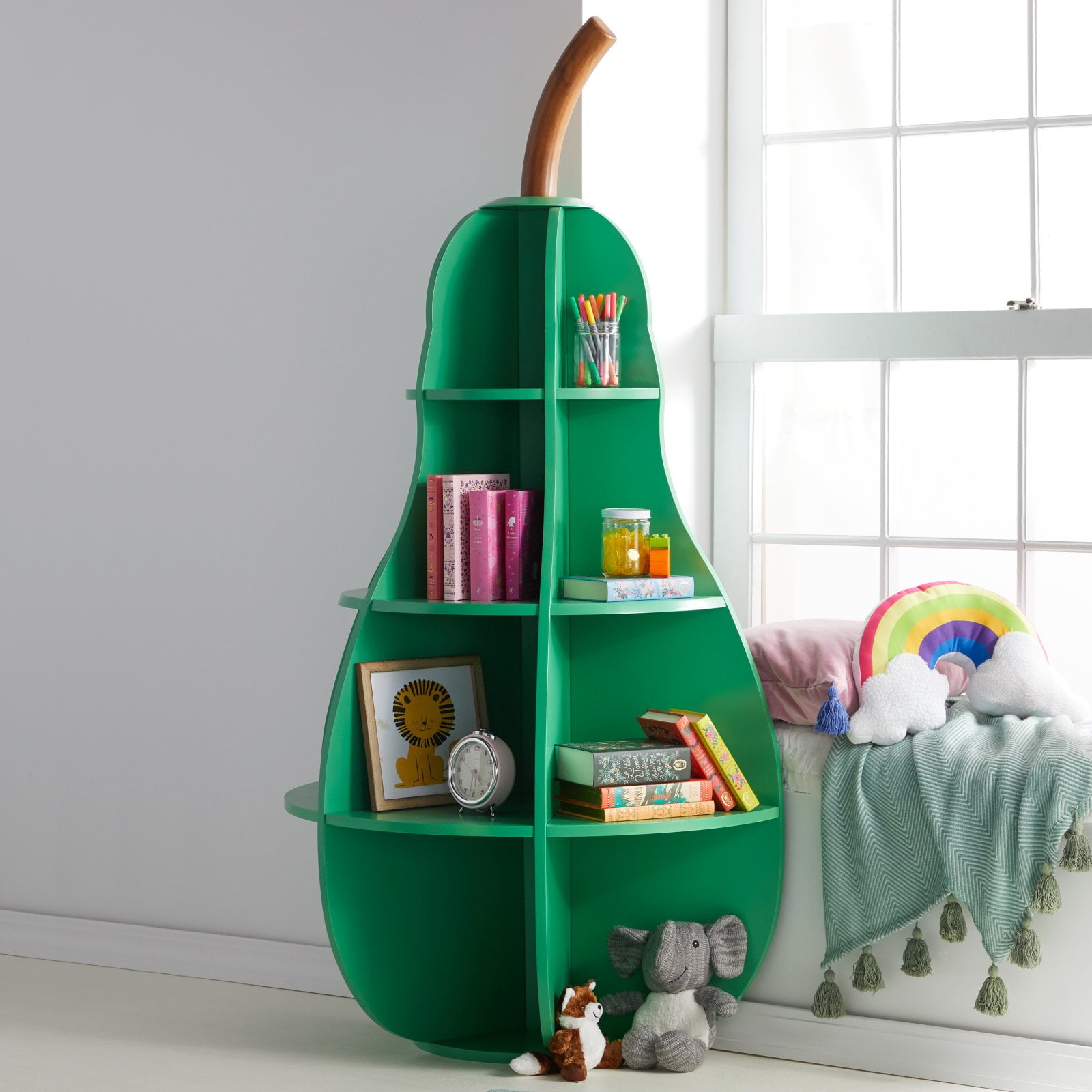Pear Bookcase By Drew Barrymore Flower Kids Walmart Com