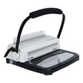 thumbnail image 6 of Sircle U25 Plastic Comb 25 Sheets Punched Manual Binding Machine, Black, 1 Pack, 6 of 10